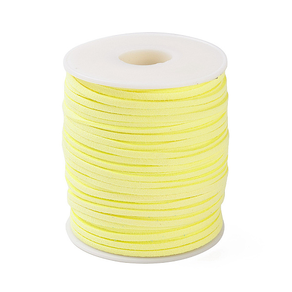 PandaHall 45M Faux Suede Cord, Faux Suede Lace, Light Khaki, 2~2.5x1.5~2mm, about 50 Yards(45m)/Roll Faux Suede
PandaHall 45M Faux Suede Cord, Faux Suede Lace, Light Khaki, 2~2.5x1.5~2mm, about 50 Yards(45m)/Roll Faux Suede