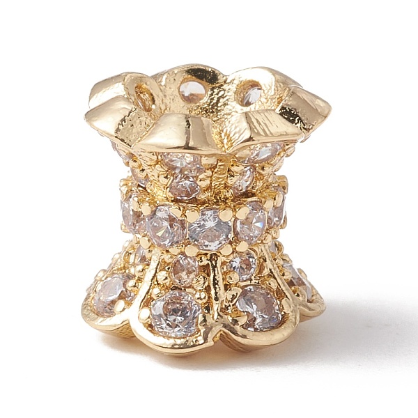 PandaHall Eco-Friendly Rack Plating Brass Micro Pave Cubic Zirconia Double Sided Bead Caps, Long-Lasting Plated, Lead Free & Cadmium Free..., Clear
PandaHall Eco-Friendly Rack Plating Brass Micro Pave Cubic Zirconia Double Sided Bead Caps, Long-Lasting Plated, Lead Free & Cadmium Free..., Clear