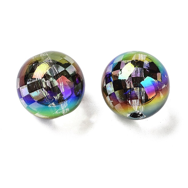 PandaHall UV Plated Acrylic Beads, Round with Tartan Pattern, Colorful, 15.7mm, Hole: 2.8mm Acrylic Round Multicolor
PandaHall UV Plated Acrylic Beads, Round with Tartan Pattern, Colorful, 15.7mm, Hole: 2.8mm Acrylic Round Multicolor