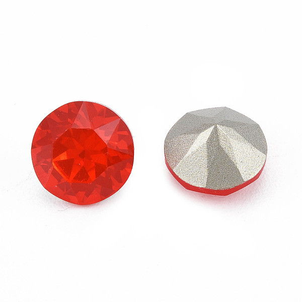 PandaHall K9 Glass Rhinestone Cabochons, Pointed Back & Back Plated, Faceted, Diamond, Siam, 8x6mm Glass Rhinestone Diamond Red
PandaHall K9 Glass Rhinestone Cabochons, Pointed Back & Back Plated, Faceted, Diamond, Siam, 8x6mm Glass Rhinestone Diamond Red