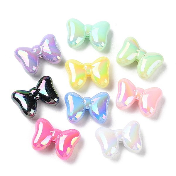 PandaHall UV Plated Acrylic Beads, Iridescent, Bowknot, Mixed Color, 20x28x10.5mm, Hole: 3mm Acrylic Bowknot Multicolor
PandaHall UV Plated Acrylic Beads, Iridescent, Bowknot, Mixed Color, 20x28x10.5mm, Hole: 3mm Acrylic Bowknot Multicolor