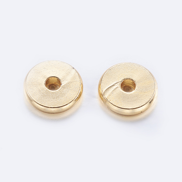PandaHall Brass Spacer Beads, Flat Round, Golden, 8x1.5mm, Hole: 2mm Brass Flat Round
PandaHall Brass Spacer Beads, Flat Round, Golden, 8x1.5mm, Hole: 2mm Brass Flat Round