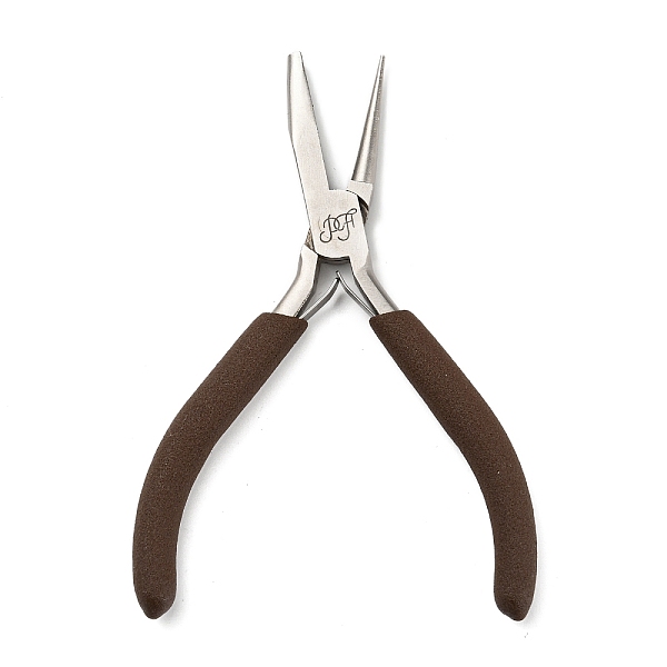 PandaHall Steel Jewelry Pliers, Round/Concave Pliers, Wire Looping and Wire Bending Plier, with Plastic Handle, Coconut Brown, 12x8.3x1.05cm...
PandaHall Steel Jewelry Pliers, Round/Concave Pliers, Wire Looping and Wire Bending Plier, with Plastic Handle, Coconut Brown, 12x8.3x1.05cm...