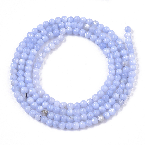 PandaHall Natural Freshwater Shell Beads Strands, Dyed, Round, Medium Slate Blue, 2.5mm, Hole: 0.7mm, about 150~190pcs/Strand, 14.96..., Purple
PandaHall Natural Freshwater Shell Beads Strands, Dyed, Round, Medium Slate Blue, 2.5mm, Hole: 0.7mm, about 150~190pcs/Strand, 14.96..., Purple
