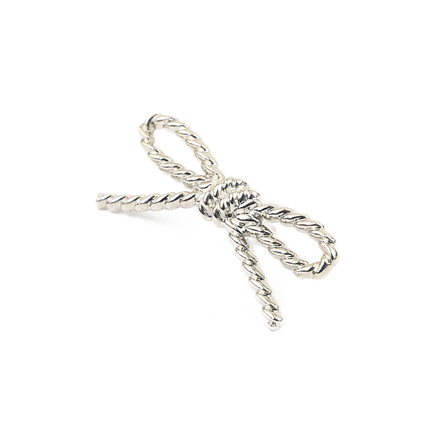 PandaHall Twist Bowknot Zinc Alloy Ornament Clasps, for Purse, Handbag Making, Platinum, 28x60x4.5mm Alloy Bowknot
PandaHall Twist Bowknot Zinc Alloy Ornament Clasps, for Purse, Handbag Making, Platinum, 28x60x4.5mm Alloy Bowknot