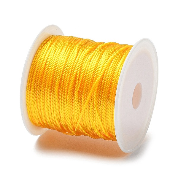 PandaHall 15-Ply Round Nylon Thread, with Spool, Gold, 1mm, about 21.87 Yards(20m)/Roll Nylon Gold
PandaHall 15-Ply Round Nylon Thread, with Spool, Gold, 1mm, about 21.87 Yards(20m)/Roll Nylon Gold