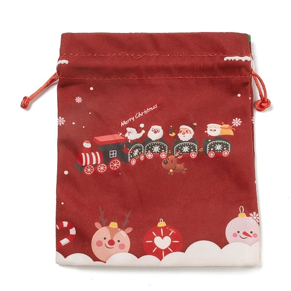 PandaHall Christmas Theme Rectangle Cloth Bags with Jute Cord, Drawstring Pouches, for Gift Wrapping, Train, 19x16x0.6cm Cloth Train Red
PandaHall Christmas Theme Rectangle Cloth Bags with Jute Cord, Drawstring Pouches, for Gift Wrapping, Train, 19x16x0.6cm Cloth Train Red