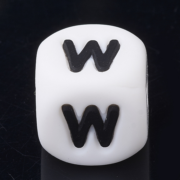 PandaHall Food Grade Eco-Friendly Silicone Beads, Horizontal Hole, Chewing Beads For Teethers, DIY Nursing Necklaces Making, Letter Style..., White
PandaHall Food Grade Eco-Friendly Silicone Beads, Horizontal Hole, Chewing Beads For Teethers, DIY Nursing Necklaces Making, Letter Style..., White