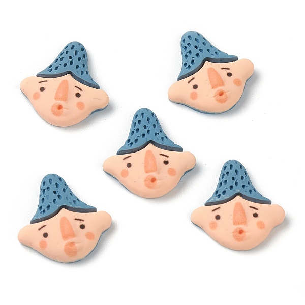 PandaHall Resin Cabochons, Cartoon Character, Human with Steel Blue Hair, 20x19x5mm Resin Human
PandaHall Resin Cabochons, Cartoon Character, Human with Steel Blue Hair, 20x19x5mm Resin Human