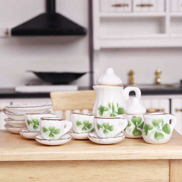 PandaHall Mini Ceramic Tea Sets, including Cup, Teapot, Saucer, Micro Landscape Garden Dollhouse Accessories, Pretending Prop Decorations..., White
PandaHall Mini Ceramic Tea Sets, including Cup, Teapot, Saucer, Micro Landscape Garden Dollhouse Accessories, Pretending Prop Decorations..., White