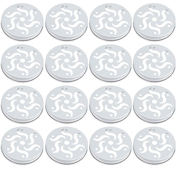 PandaHall GORGECRAFT 16pcs Mason Flower Jar Insert Lid Plants Organizer Frog Lids Windmill Pattern Glass Bottle Covers for Regular Mouth...
PandaHall GORGECRAFT 16pcs Mason Flower Jar Insert Lid Plants Organizer Frog Lids Windmill Pattern Glass Bottle Covers for Regular Mouth...