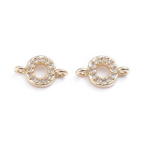 PandaHall Brass Micro Pave Cubic Zirconia Links Connectors, Long-Lasting Plated, Letter, Clear, Real 18K Gold Plated, Letter.O, 7.5x11x2.8mm...
PandaHall Brass Micro Pave Cubic Zirconia Links Connectors, Long-Lasting Plated, Letter, Clear, Real 18K Gold Plated, Letter.O, 7.5x11x2.8mm...