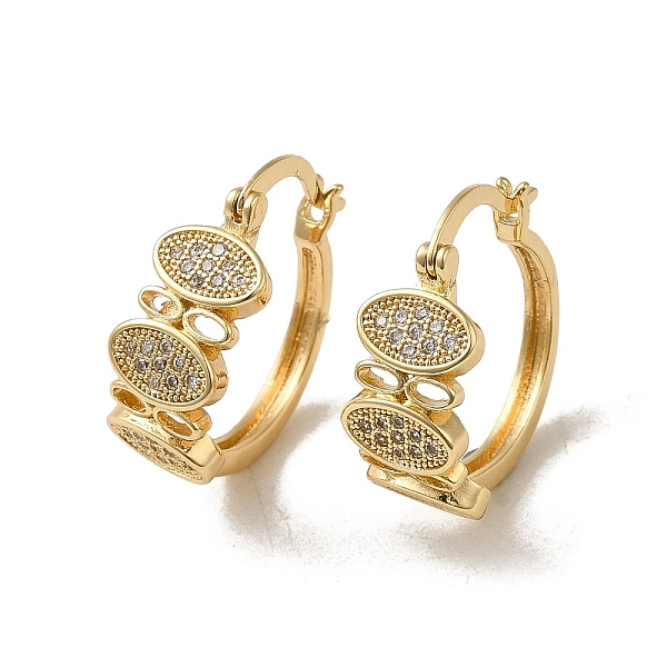 PandaHall Brass Micro Pave Cubic Zirconia Hoop Earring, Light Gold, 21.5x8.5mm Brass Oval Clear
PandaHall Brass Micro Pave Cubic Zirconia Hoop Earring, Light Gold, 21.5x8.5mm Brass Oval Clear