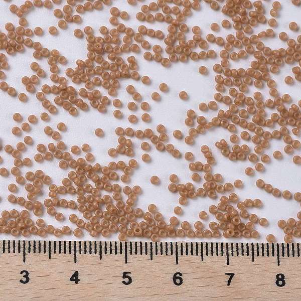 PandaHall MIYUKI Round Rocailles Beads, Japanese Seed Beads, (RR4457) Duracoat Dyed Opaque Cedar, 15/0, 1.5mm, Hole: 0.7mm, about..., Brown
PandaHall MIYUKI Round Rocailles Beads, Japanese Seed Beads, (RR4457) Duracoat Dyed Opaque Cedar, 15/0, 1.5mm, Hole: 0.7mm, about..., Brown