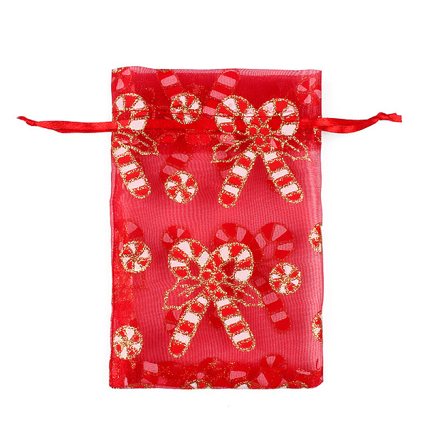 PandaHall Christmas Theme Rectangle Printed Organza Drawstring Bags, with Glitter Powder, Red, Candy Cane, Christmas Themed Pattern, 15x10cm...
PandaHall Christmas Theme Rectangle Printed Organza Drawstring Bags, with Glitter Powder, Red, Candy Cane, Christmas Themed Pattern, 15x10cm...
