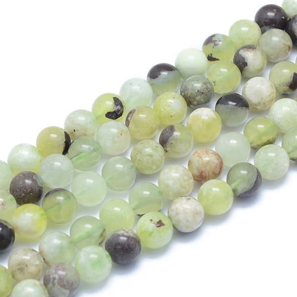 PandaHall Natural Jade Beads Strands, Round, 8~8.5mm, Hole: 0.8mm, about 50pcs/strand, 15.55 inch(39.5cm) Other Jade Round
PandaHall Natural Jade Beads Strands, Round, 8~8.5mm, Hole: 0.8mm, about 50pcs/strand, 15.55 inch(39.5cm) Other Jade Round