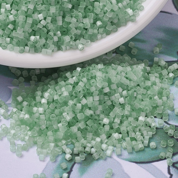 PandaHall MIYUKI Delica Beads, Cylinder, Japanese Seed Beads, 11/0, (DB0828) Mint Green Silk Satin, 1.3x1.6mm, Hole: 0.8mm, about...
PandaHall MIYUKI Delica Beads, Cylinder, Japanese Seed Beads, 11/0, (DB0828) Mint Green Silk Satin, 1.3x1.6mm, Hole: 0.8mm, about...
