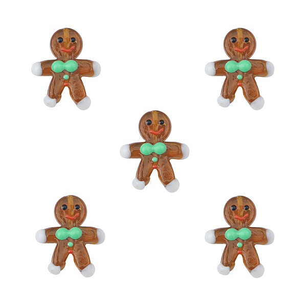 PandaHall Christmas Themed Handmade Lampwork Beads, Gingerbread Man, 28x25mm Lampwork Gingerbread Man
PandaHall Christmas Themed Handmade Lampwork Beads, Gingerbread Man, 28x25mm Lampwork Gingerbread Man