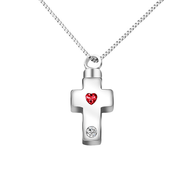 PandaHall Rhinestone Urn Ashes Necklace, Platinum Brass Pendant Necklace for Women, Cross, 19.69 inch(50cm), Cross: 31x14x8mm Rhinestone...
PandaHall Rhinestone Urn Ashes Necklace, Platinum Brass Pendant Necklace for Women, Cross, 19.69 inch(50cm), Cross: 31x14x8mm Rhinestone...