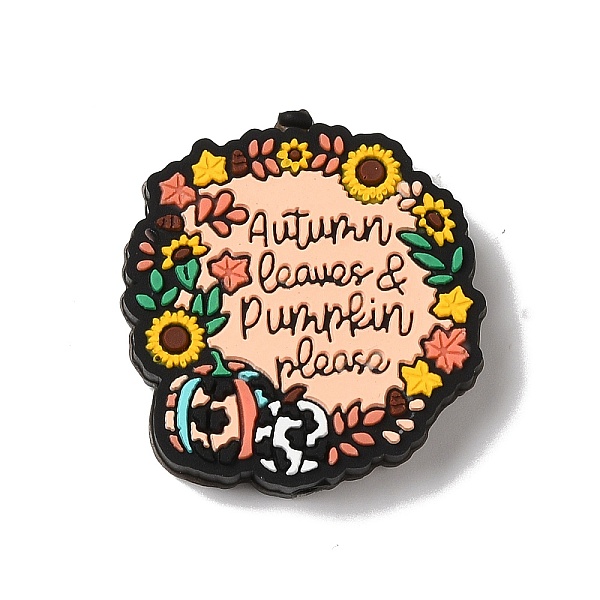 PandaHall Sunflower with Pumpkin Silicone Beads, Silicone Teething Beads, Autumn leaves and Pumpkins Please, PeachPuff, 28x27x7mm, Hole..., Brown
PandaHall Sunflower with Pumpkin Silicone Beads, Silicone Teething Beads, Autumn leaves and Pumpkins Please, PeachPuff, 28x27x7mm, Hole..., Brown
