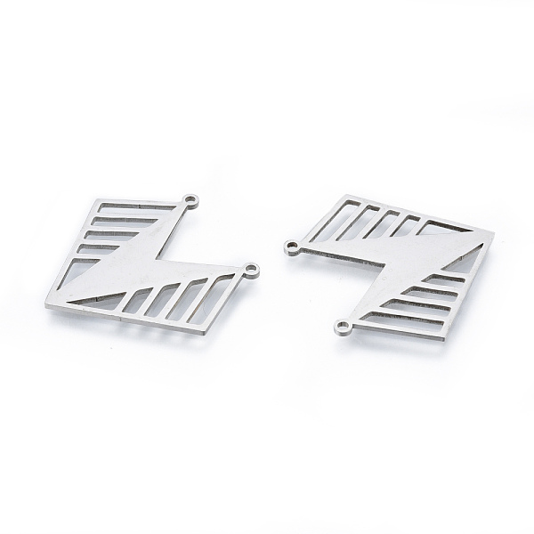PandaHall 201 Stainless Steel Pendants, Heart, Stainless Steel Color, 29x32.5x1mm, Hole: 1.4mm 201 Stainless Steel Heart
PandaHall 201 Stainless Steel Pendants, Heart, Stainless Steel Color, 29x32.5x1mm, Hole: 1.4mm 201 Stainless Steel Heart