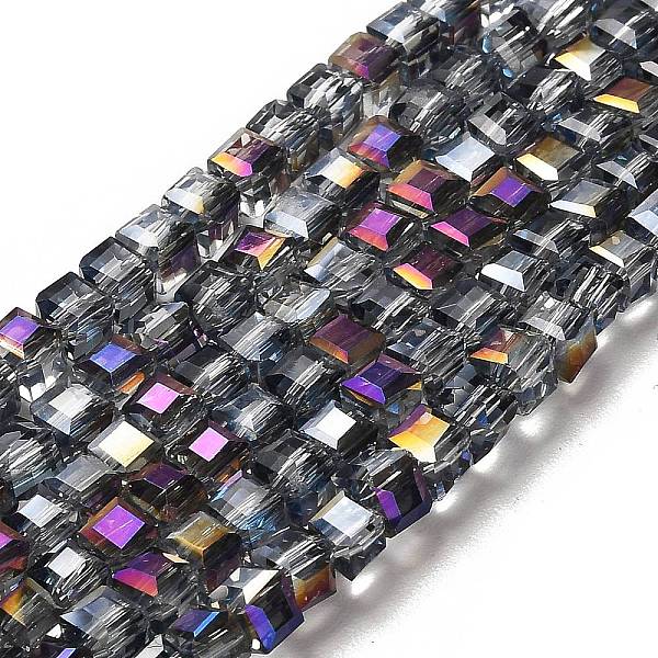 PandaHall Electroplate Glass Beads Strands, Half Plated, Faceted Cube, Purple, 4x4x4mm, Hole: 1mm, about 100pcs/strand, 16.9 inch Glass Cube...
PandaHall Electroplate Glass Beads Strands, Half Plated, Faceted Cube, Purple, 4x4x4mm, Hole: 1mm, about 100pcs/strand, 16.9 inch Glass Cube...