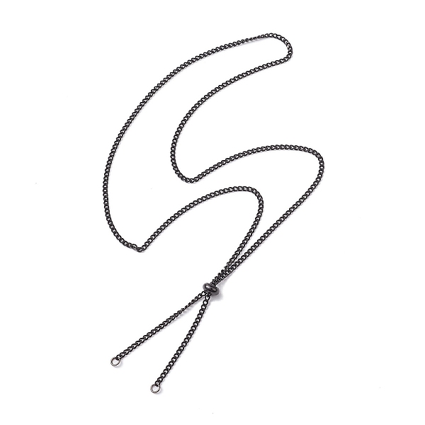 PandaHall Adjustable 304 Stainless Steel Curb Chains Necklaces Making, with Slide Stopper Beads, Black, 23.62 inch(60cm), Inner Diameter...
PandaHall Adjustable 304 Stainless Steel Curb Chains Necklaces Making, with Slide Stopper Beads, Black, 23.62 inch(60cm), Inner Diameter...