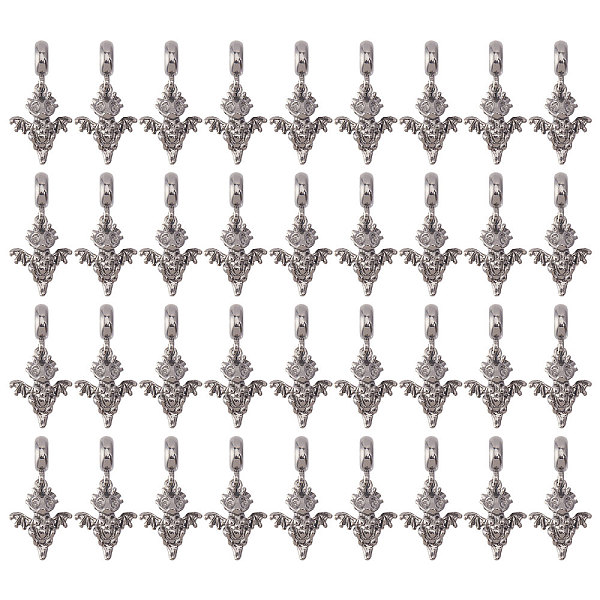PandaHall CHGCRAFT 36Pcs Alloy European Dangle Charms, Large Hole Pendants, Dragon, Gunmetal, 31mm, Pendant: 20.5x15.5x7.5mm, Hole: 4mm...
PandaHall CHGCRAFT 36Pcs Alloy European Dangle Charms, Large Hole Pendants, Dragon, Gunmetal, 31mm, Pendant: 20.5x15.5x7.5mm, Hole: 4mm...