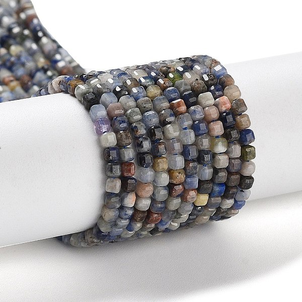 PandaHall Natural Sodalite Beads Strands, Faceted, Square, 2x2x2mm, Hole: 0.5mm, about 176pcs/strand, 15.04''(38.2cm) Sodalite Square
PandaHall Natural Sodalite Beads Strands, Faceted, Square, 2x2x2mm, Hole: 0.5mm, about 176pcs/strand, 15.04''(38.2cm) Sodalite Square