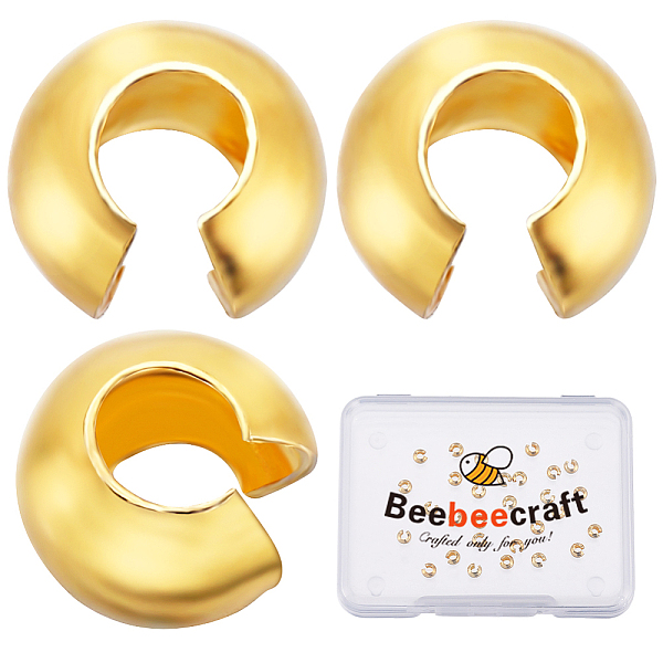 PandaHall Beebeecraft 925 Sterling Silver Bead Tips Knot Covers, Golden, 4x5x2.5mm, 30pcs/box Sterling Silver
PandaHall Beebeecraft 925 Sterling Silver Bead Tips Knot Covers, Golden, 4x5x2.5mm, 30pcs/box Sterling Silver