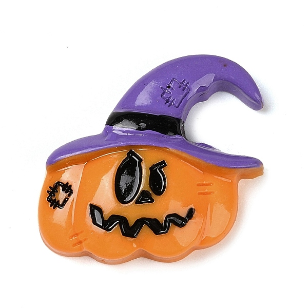 PandaHall Pumpkin with Witch Hat Halloween Opaque Resin Decoden Cabochons, Halloween Jewelry Craft, Dark Orange, 28x30x8mm Resin Pumpkin...
PandaHall Pumpkin with Witch Hat Halloween Opaque Resin Decoden Cabochons, Halloween Jewelry Craft, Dark Orange, 28x30x8mm Resin Pumpkin...