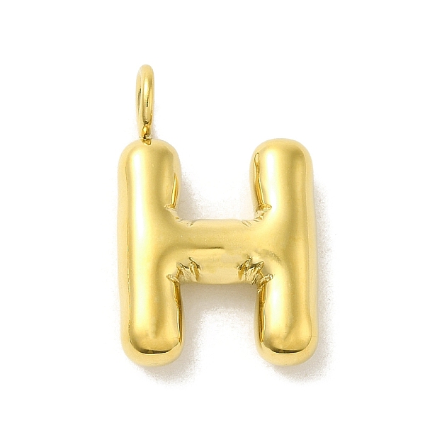 PandaHall 304 Stainless Steel Pendants, Real 14K Gold Plated, Balloon Letter Charms, Bubble Puff Initial Charms, Letter H, 24x15x5mm, Hole...
PandaHall 304 Stainless Steel Pendants, Real 14K Gold Plated, Balloon Letter Charms, Bubble Puff Initial Charms, Letter H, 24x15x5mm, Hole...