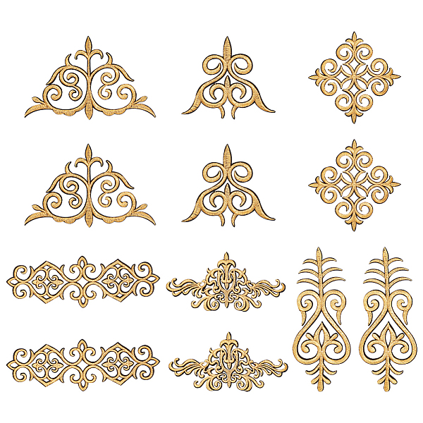 PandaHall 12Pcs 6 Styles Polyester Computerized Embroidery Iron on/Sew on Patches, Ethnic Style Metallic Thread Embroidery Appliques, with...
PandaHall 12Pcs 6 Styles Polyester Computerized Embroidery Iron on/Sew on Patches, Ethnic Style Metallic Thread Embroidery Appliques, with...