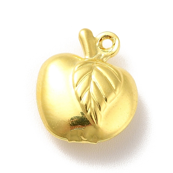 PandaHall Rack Plating Brass Charms, Apple, Golden, 13.5x11x5mm, Hole: 1mm Brass Fruit
PandaHall Rack Plating Brass Charms, Apple, Golden, 13.5x11x5mm, Hole: 1mm Brass Fruit