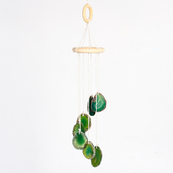 PandaHall Nuggets Natural Agate Wind Chime, for Outdoor Home Garden Decor Geode Hanging Decorations , Green, 315mm Natural Agate Nuggets...
PandaHall Nuggets Natural Agate Wind Chime, for Outdoor Home Garden Decor Geode Hanging Decorations , Green, 315mm Natural Agate Nuggets...
