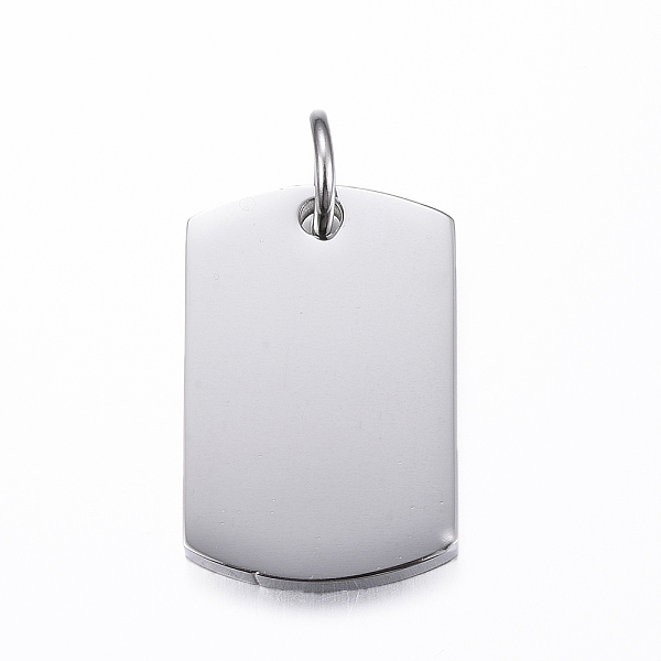 PandaHall 304 Stainless Steel Pendants, Rectangle, Tag Pendants, Stainless Steel Color, 31.5x21x3.5mm, Hole: 7mm 304 Stainless Steel...
PandaHall 304 Stainless Steel Pendants, Rectangle, Tag Pendants, Stainless Steel Color, 31.5x21x3.5mm, Hole: 7mm 304 Stainless Steel...