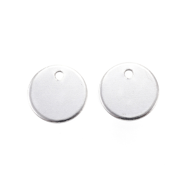 PandaHall 304 Stainless Steel Charms, Flat Round, Stamping Blank Tag, Stainless Steel Color, 8x0.8mm, Hole: 1mm 304 Stainless Steel Flat...
PandaHall 304 Stainless Steel Charms, Flat Round, Stamping Blank Tag, Stainless Steel Color, 8x0.8mm, Hole: 1mm 304 Stainless Steel Flat...