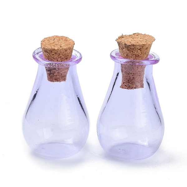 PandaHall Glass Cork Bottles Ornament, Glass Empty Wishing Bottles, DIY Vials for Pendant Decorations, Lilac, 15.5x28mm Glass Bottle Purple
PandaHall Glass Cork Bottles Ornament, Glass Empty Wishing Bottles, DIY Vials for Pendant Decorations, Lilac, 15.5x28mm Glass Bottle Purple