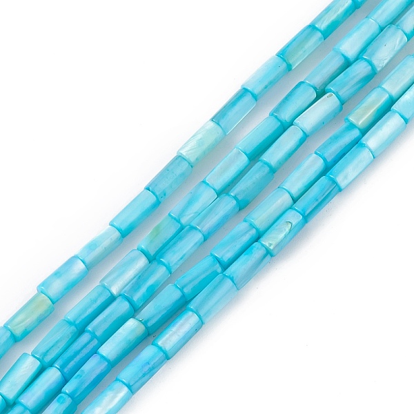 PandaHall Natural Freshwater Shell Dyed Beads Strands, Column, Deep Sky Blue, 8x4mm, Hole: 0.8mm, about 46pcs/strand, 14.96''(38cm)...
PandaHall Natural Freshwater Shell Dyed Beads Strands, Column, Deep Sky Blue, 8x4mm, Hole: 0.8mm, about 46pcs/strand, 14.96''(38cm)...