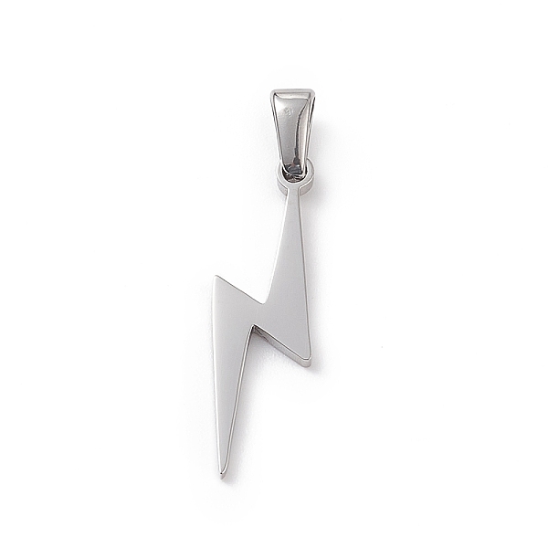 PandaHall 304 Stainless Steel Pendants, Laser Cut, Lightning Charms, Stainless Steel Color, 25x9x1.5mm, Hole: 2.5x5mm 304 Stainless Steel...
PandaHall 304 Stainless Steel Pendants, Laser Cut, Lightning Charms, Stainless Steel Color, 25x9x1.5mm, Hole: 2.5x5mm 304 Stainless Steel...