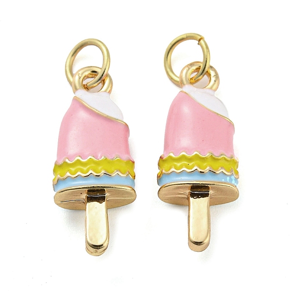 PandaHall Ice Cream Rack Plating Brass Enamel Pendants, with Jump Ring, Long-Lasting Plated, Cadmium Free & Lead Free, Real 18K Gold Plated..., Pink
PandaHall Ice Cream Rack Plating Brass Enamel Pendants, with Jump Ring, Long-Lasting Plated, Cadmium Free & Lead Free, Real 18K Gold Plated..., Pink