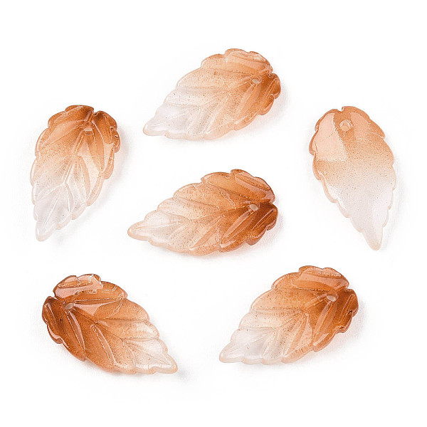 PandaHall Two Tone Glass Pendants, Giant leaf Charms, Chocolate, 30x16x3mm, Hole: 1.2mm Glass Leaf Brown
PandaHall Two Tone Glass Pendants, Giant leaf Charms, Chocolate, 30x16x3mm, Hole: 1.2mm Glass Leaf Brown