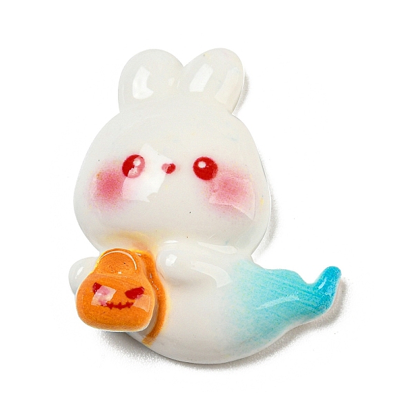 PandaHall Halloween Theme Opaque Resin Decoden Cabochons, Rabbit with Pumpkin Bag, 24x20x6mm Resin Rabbit
PandaHall Halloween Theme Opaque Resin Decoden Cabochons, Rabbit with Pumpkin Bag, 24x20x6mm Resin Rabbit
