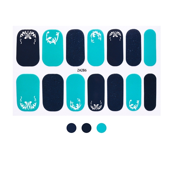PandaHall Glitter Nail Wraps Polish Decal Strips, Flower Tartan Self-Adhesive Nail Art Stickers, with Manicure Buffer Files, for Women Girls..., Cyan
PandaHall Glitter Nail Wraps Polish Decal Strips, Flower Tartan Self-Adhesive Nail Art Stickers, with Manicure Buffer Files, for Women Girls..., Cyan