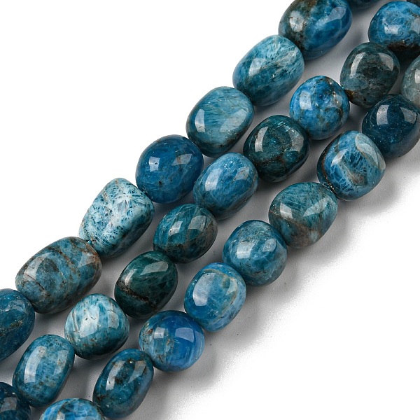 PandaHall Natural Apatite Beads Strands, Nuggets Tumbled Stone, 10~14x9~10x8~9mm, Hole: 1mm, about 35~36pcs/strand, 15.63''~15.79''...
PandaHall Natural Apatite Beads Strands, Nuggets Tumbled Stone, 10~14x9~10x8~9mm, Hole: 1mm, about 35~36pcs/strand, 15.63''~15.79''...
