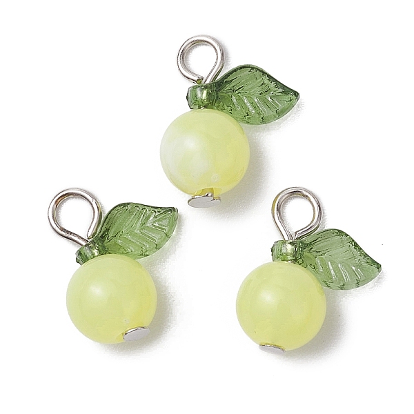 PandaHall Acrylic Pendants, with Iron Flat Head Pins, Fruit Charms, Yellow, 15x11.5x7.5mm, Hole: 2mm Iron+Acrylic Fruit Yellow
PandaHall Acrylic Pendants, with Iron Flat Head Pins, Fruit Charms, Yellow, 15x11.5x7.5mm, Hole: 2mm Iron+Acrylic Fruit Yellow