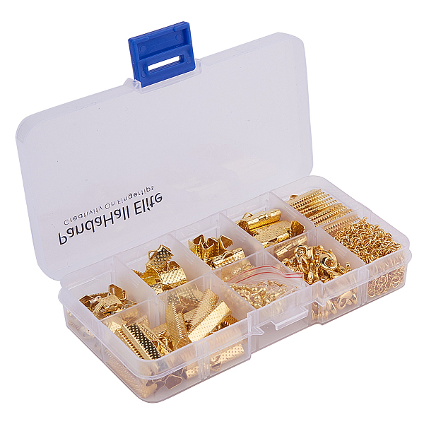 PandaHall Jewelry Basics Class Kit Gold Lobster Clasp Jump Rings Alloy Drop End Pieces Ribbon Ends Twist Extender Chains Mix 10 Style Lots...
PandaHall Jewelry Basics Class Kit Gold Lobster Clasp Jump Rings Alloy Drop End Pieces Ribbon Ends Twist Extender Chains Mix 10 Style Lots...