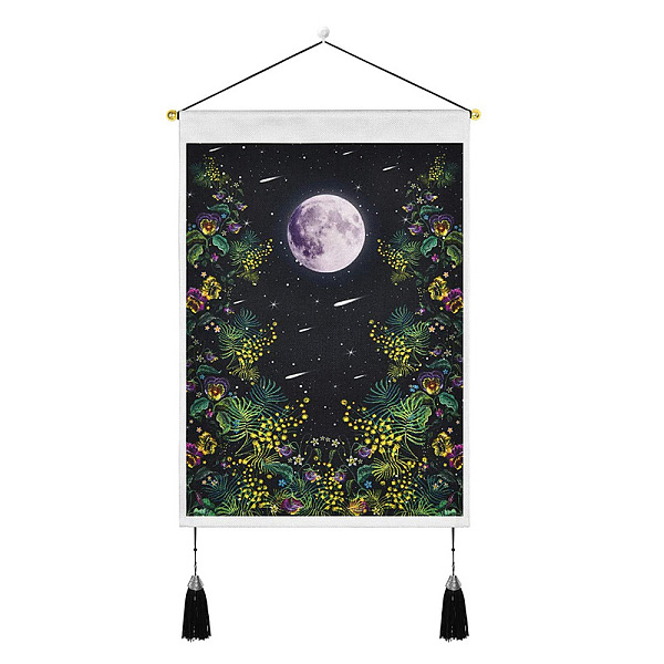 PandaHall Polyester Decorative Wall Tapestry, with Plastic Non-Trace Wall Picture Hook and Wood Stick, for Home Decoration, Rectangle with...
PandaHall Polyester Decorative Wall Tapestry, with Plastic Non-Trace Wall Picture Hook and Wood Stick, for Home Decoration, Rectangle with...