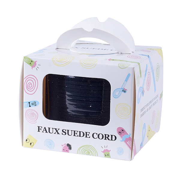 PandaHall Eco-Friendly Faux Suede Cord, Faux Suede Lace, with Glitter Powder, Black, 2.7x1.4mm Faux Suede+Glitter Powder Black
PandaHall Eco-Friendly Faux Suede Cord, Faux Suede Lace, with Glitter Powder, Black, 2.7x1.4mm Faux Suede+Glitter Powder Black