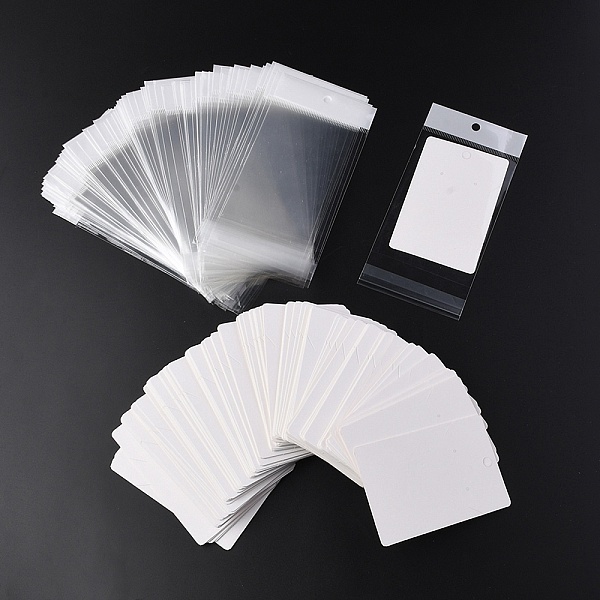 PandaHall 100Pcs Rectangle Paper One Pair Earring Display Cards with Hanging Hole, Jewelry Display Card for Pendants and Earrings Storage..., White
PandaHall 100Pcs Rectangle Paper One Pair Earring Display Cards with Hanging Hole, Jewelry Display Card for Pendants and Earrings Storage..., White
